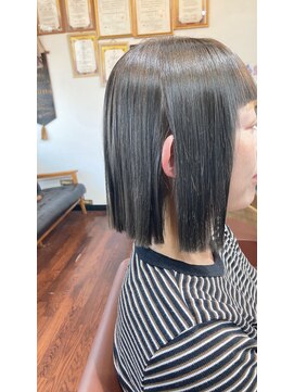 アンソル(&S.O.L) 切りっぱなしボブ