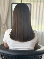 リリー(Rilie)&nbsp;ブリーチなしダブルカラー透明感グレージュ/ミディアム