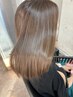 【山道専用】明るく綺麗な白髪染め＋白髪ぼかしハイライト＋カット+ケアtr