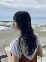 アンツ サザンリゾート 茅ヶ崎店(ANT'S Southern Resort) 前髪/アンブレラカラー/こなれミディ/イメチェン/ウェーブパーマ