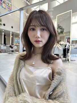 ミンクスオーバー(MINX OVER) メルティカラーフェミニンロング似合わせカット