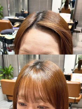 ティダスマイル 吉祥寺店(tida smile)の写真/前髪の生え癖/つむじ割れ矯正《クロスパーマ》でお悩み改善!乾かすだけで毎朝のセットが楽に♪SNSでも話題