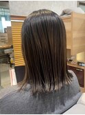 切りっぱなしミディアム/ハイライトカラー