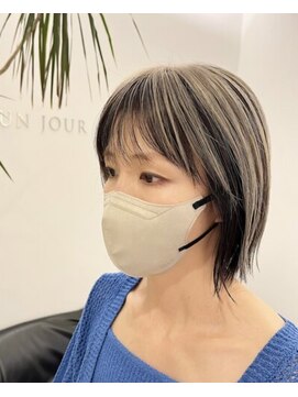 アンジュール 逆アンブレラカラー