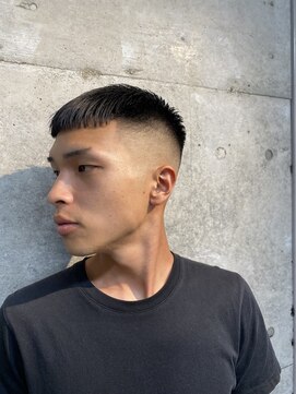 レンゲン(LENGEN) メンズパーマフェードバーバーツイスト理容室カット