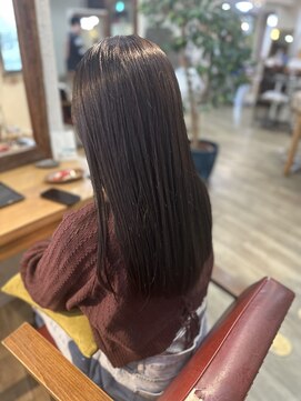 ヘア カンパニー トワ 千葉店(TOWA) ナチュラル×地毛っぽいカラー！！