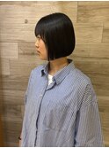  morio/骨格矯正カット/札幌ボブ/ぱつっとボブ/切りっぱなしボブ