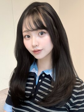 マインバイアフロートギンザ(MYNE by AFLOAT GINZA) レイヤーカット/前髪カット/グレージュ/透明感カラー