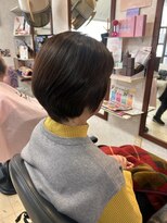 サロン ド シルク オリーブグレー/ヘーゼルベージュ/暗めカラー/ココアブラウン