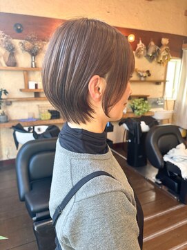 ナンバー(Number) 【大分/わさだ/number】50代ショートスタイル20代30代40代50代