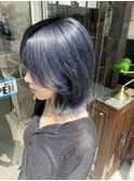 ブルーシルバーカラー