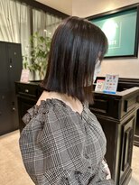 ルナバイルヴェール(LUNA by LeVert)&nbsp;ボブスタイル×縮毛矯正