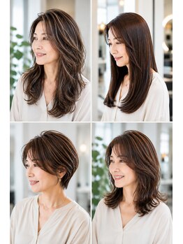 ドゥーク(dowku)の写真/大人女性の髪悩みに寄り添う。泉区・富谷エリアで叶える上質な髪質改善＆白髪ぼかしサロン