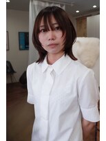 ムク(Muku)&nbsp;顔周りレイヤーで差がつく♪動きのある外ハネボブ