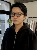 MEN’S/リバースセンターパート/ニュアンスパーマ/板橋