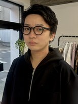 フゾンカウチ(fuzon kauti)&nbsp;MEN’S/リバースセンターパート/ニュアンスパーマ/板橋