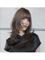 ニコ シモノセキ(NIKO Shimonoseki)&nbsp;［NIKO］ グレージュ/ミルクティーベージュ/ハッシュカット