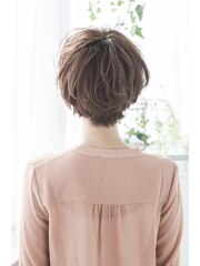 ナチュラルショートボブ【mielhair新宿】 