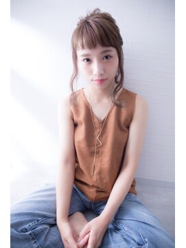 アリュールヘアー ルーチェ(ALLURE hair luce) ヘーゼルベージュ×ヘアアレンジ