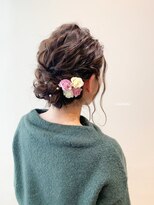 ルアナ ヘアメイク(Luana hair make)&nbsp;結婚式お呼ばれヘアセット