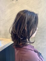 エッジ ヘア メイク(edge hair +make)&nbsp;スタイリッシュ　ミデイ