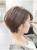 横顔美人!大人気ショート