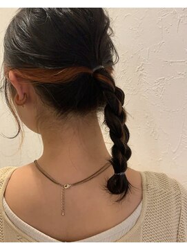 マァロ(malo.) チラ見せ　イヤリングカラー