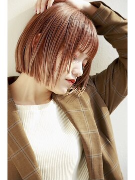 イグレックビス(igrek bis) 大人可愛いきりっぱなしボブ