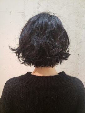 ペネロープ(Penelope) 濡れ髪 くせ毛風ニュアンスパーマボブ! 遠藤至