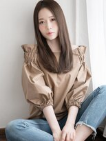 トイステージ ひたちなか(Toy stage)&nbsp;正統派ツヤ感モーブ☆フェミニンストレート