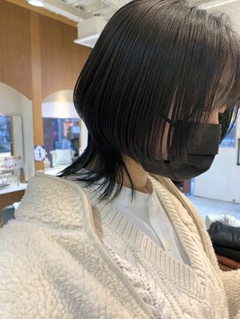 ネオリーブカフ 鶴ヶ峰店(Neolive caff) コンパクトにスッキリ!マッシュウルフ