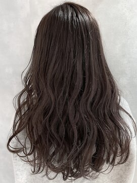 アンド(ANDO) 【本町】暗めグレージュ 透明感 大人美人カラー