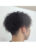 マッシュスタイル×ツイストパーマ