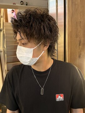 アヴァンス 天王寺店(AVANCE.) MEN'S HAIR ウルフ×ツイスパ