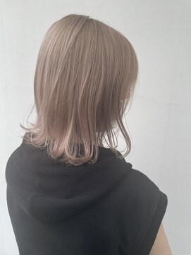 イロヘアミーサ 矢作店(ilo.hair mysa) 白髪ぼかしブリーチカラー