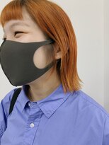 キー(kii)&nbsp;ブリーチカラー　ボブ　肩上　福岡　天神　薬院　今泉