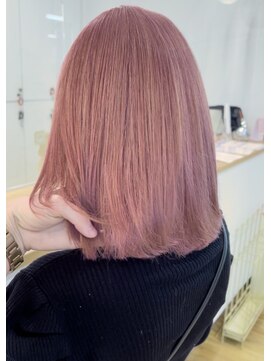 ルッツ(Lutz. hair design) ローズピンク【千代田彩夏】
