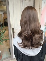 ライクバイコトナ 越谷(RIKE by kotona) Aラインロング×オリーブベージュカラー