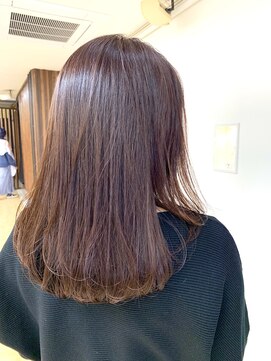 クオリス 上板橋店(QUALIS) 20代30代40代大人艶髪ストレートワンカールレイヤーカット