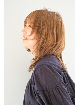 ガリカ 横浜(Gallica) ゆるふわ大人可愛いこなれミディ/くびれウルフボブ<横浜>