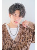 【翁長孝輔】ツイストスパイラル/無造作七三メンズ束感ショート