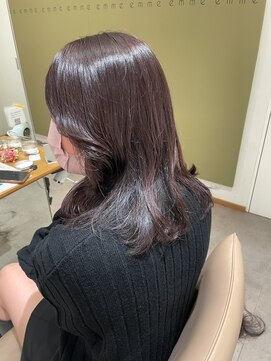 エミィ(emme) 【emme×石崎】韓国風パーマスタイル