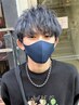 【パーマ】メンズカット+オーガニックカラー+コスメパーマ ￥10450