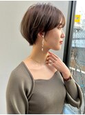 #ショコラアッシュ #ショートヘア