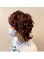 プレゼンス ブレインズ 下北沢(PRESENCE BRAINS)&nbsp;『PRESENCE BRAINS』ウルフカット×ローズピンク