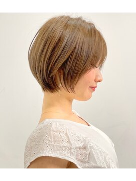 ロンドブルーム 天神大名店(Lond Bloom) 10代20代30代ショートボブ丸みショートマッシュショート似合わせ
