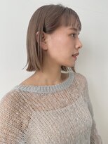 ノイカーム(noi Calm)&nbsp;ボブ　ミニボブ　おん眉　ミルクティーベージュ