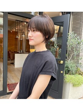 トリコ(tricot) 前髪ありショートボブ