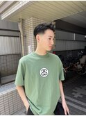 ハイライト波巻きマッシュアップバング束感ショート25