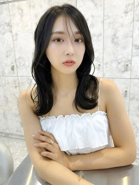 シーシンジュク 新宿南口(Sea shinjuku) 韓国風前髪×シルキーベージュ【髪質改善/新宿/マッシュパーマ】